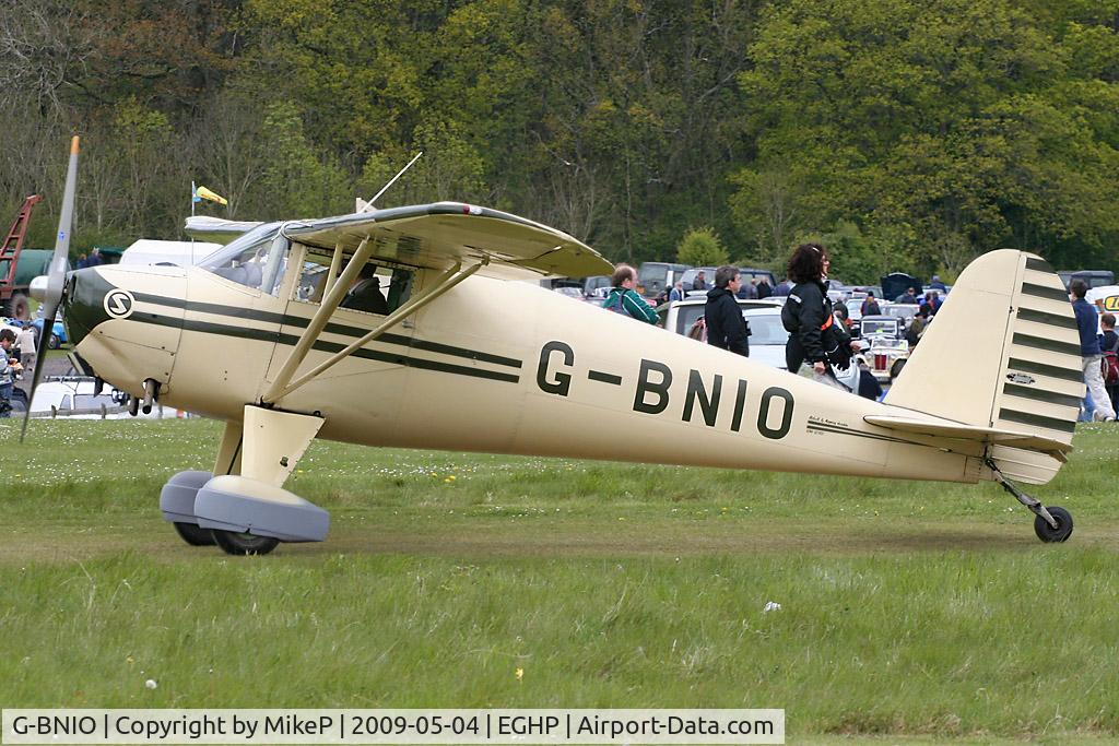 G-BNIO, 1946 Luscombe 8A C/N 2120, Pictured during the 2009 Popham AeroJumble event.