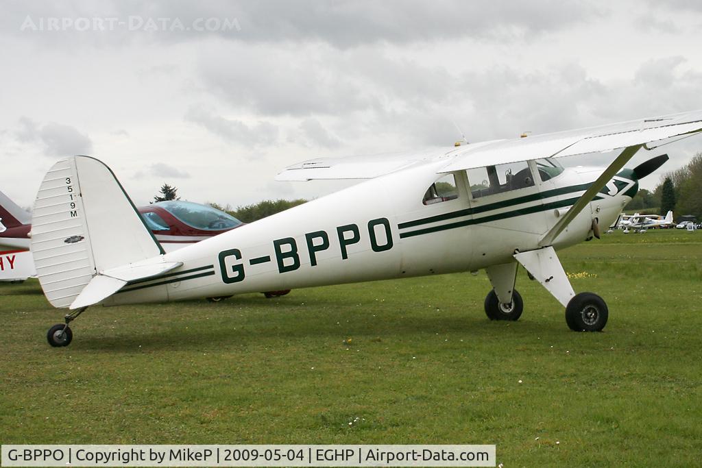G-BPPO, 1946 Luscombe 8A C/N 2541, Pictured during the 2009 Popham AeroJumble event.
