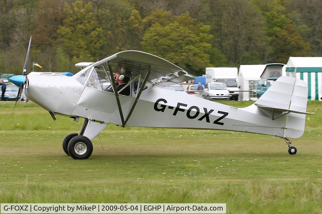 G-FOXZ, 2004 Denney Kitfox C/N PFA 172-11834, Pictured during the 2009 Popham AeroJumble event.