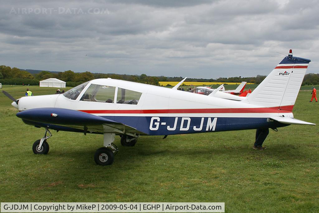 G-JDJM, 1970 Piper PA-28-140 Cherokee C/N 28-26877, Pictured during the 2009 Popham AeroJumble event.