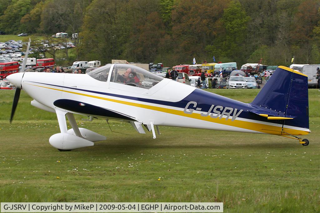 G-JSRV, 2006 Vans RV-6 C/N PFA 181A-14407, Pictured during the 2009 Popham AeroJumble event.