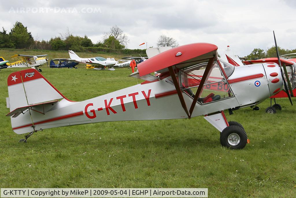 G-KTTY, 1994 Denney Kitfox Mk3 C/N PFA 172-12001, Pictured during the 2009 Popham AeroJumble event.