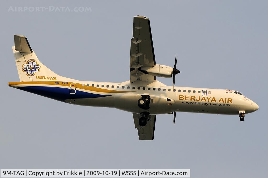 9M-TAG, 2009 ATR 72-212A C/N 858, Berjaya Air new airline coming to Singapore