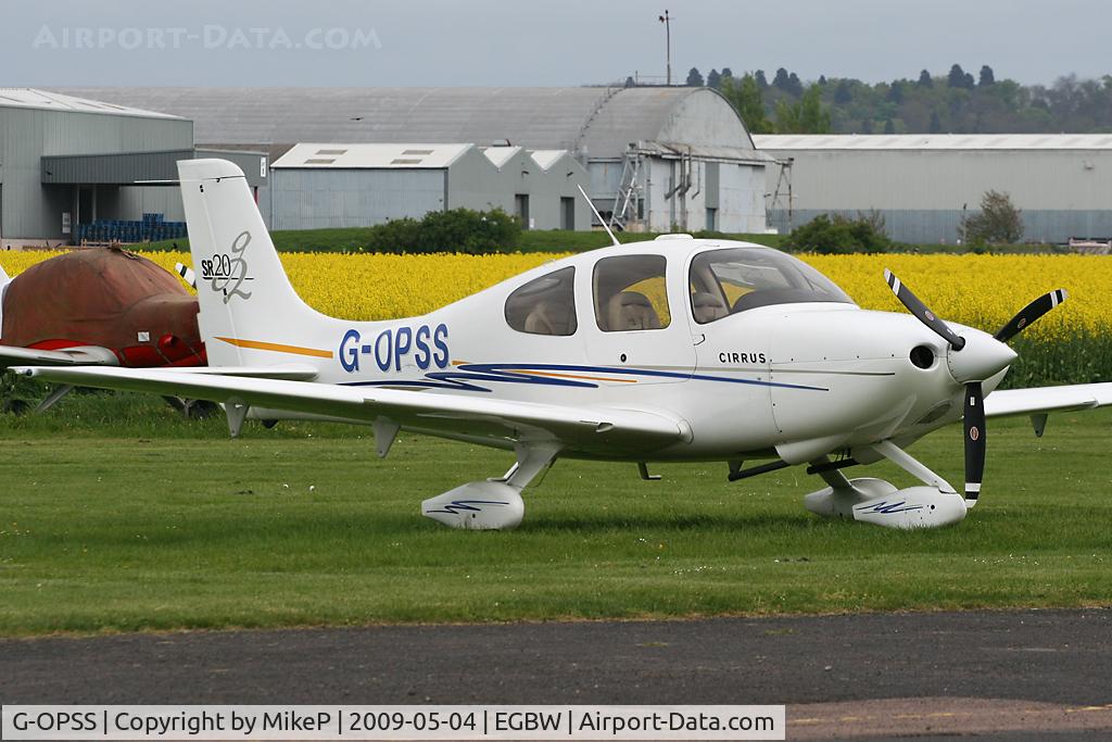 G-OPSS, 2004 Cirrus SR20 G2 C/N 1458, Locally based Cirrus.