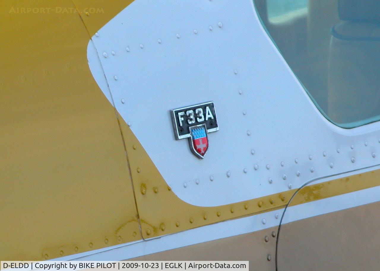 D-ELDD, 1979 Beech F33A Bonanza Bonanza C/N CE-869, /
