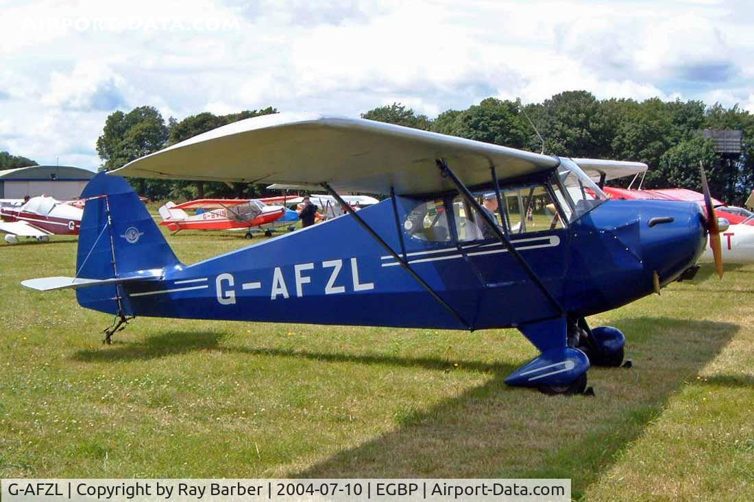 G-AFZL, 1939 Porterfield CP-50 Collegiate C/N 581, Porterfield CP-50 Collegiate [581]  Kemble~G 10/07/2004. PFA Fly In 2004 Kemble UK.