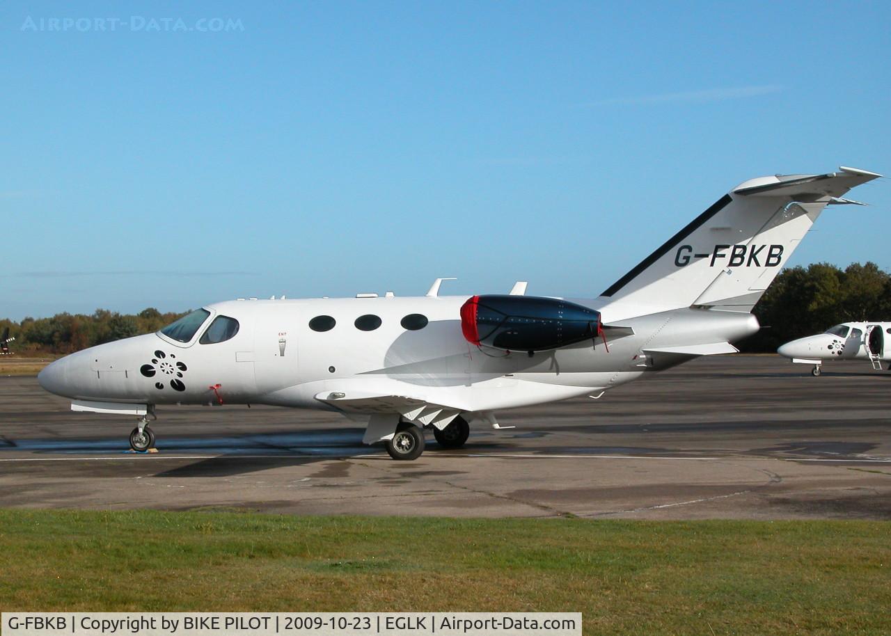 G-FBKB, 2008 Cessna 510 Citation Mustang Citation Mustang C/N 510-0126, BLINK MUSTANG IN THE SUN