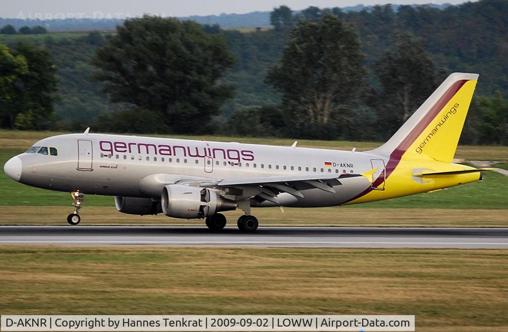 D-AKNR, 2000 Airbus A319-112 C/N 1209, Germanwings Airbus A319