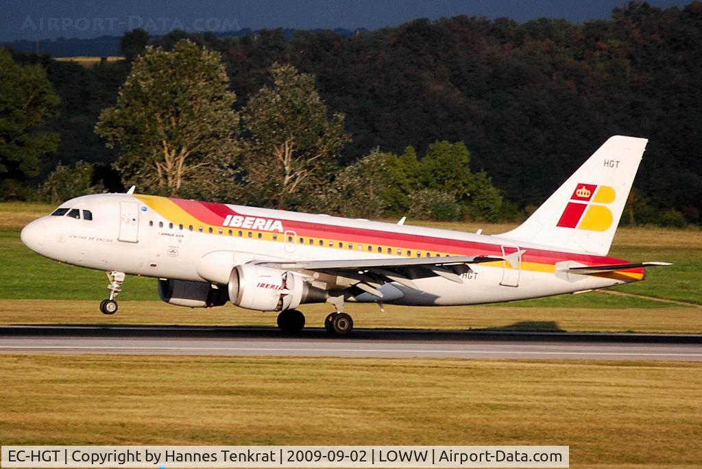 EC-HGT, 2000 Airbus A319-111 C/N 1247, Iberia Airbus A319