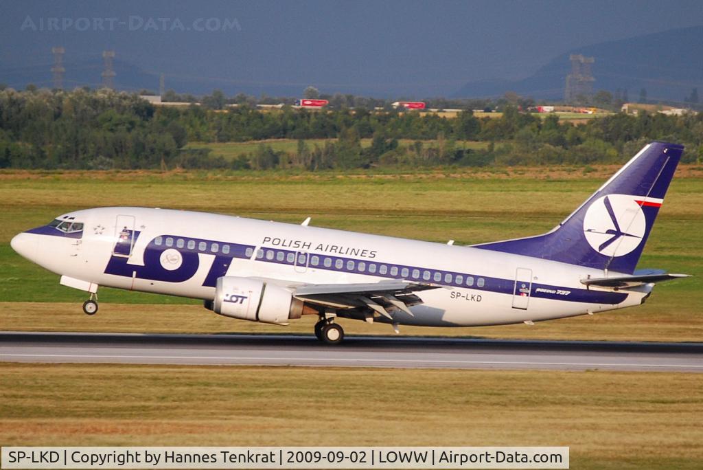 SP-LKD, 1992 Boeing 737-55D C/N 27419, LOT Boeing 737-500