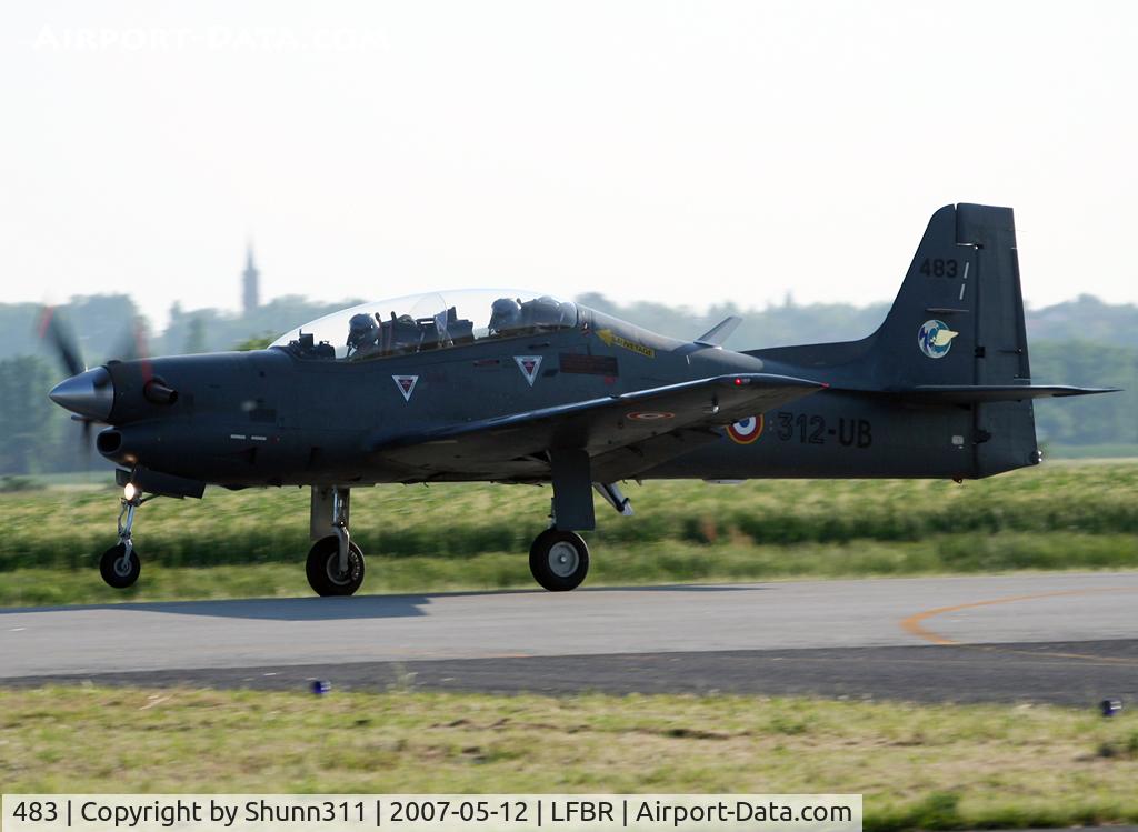 483, Embraer EMB-312F Tucano C/N 312483, Used as static display during Air Expo Airshow 2007