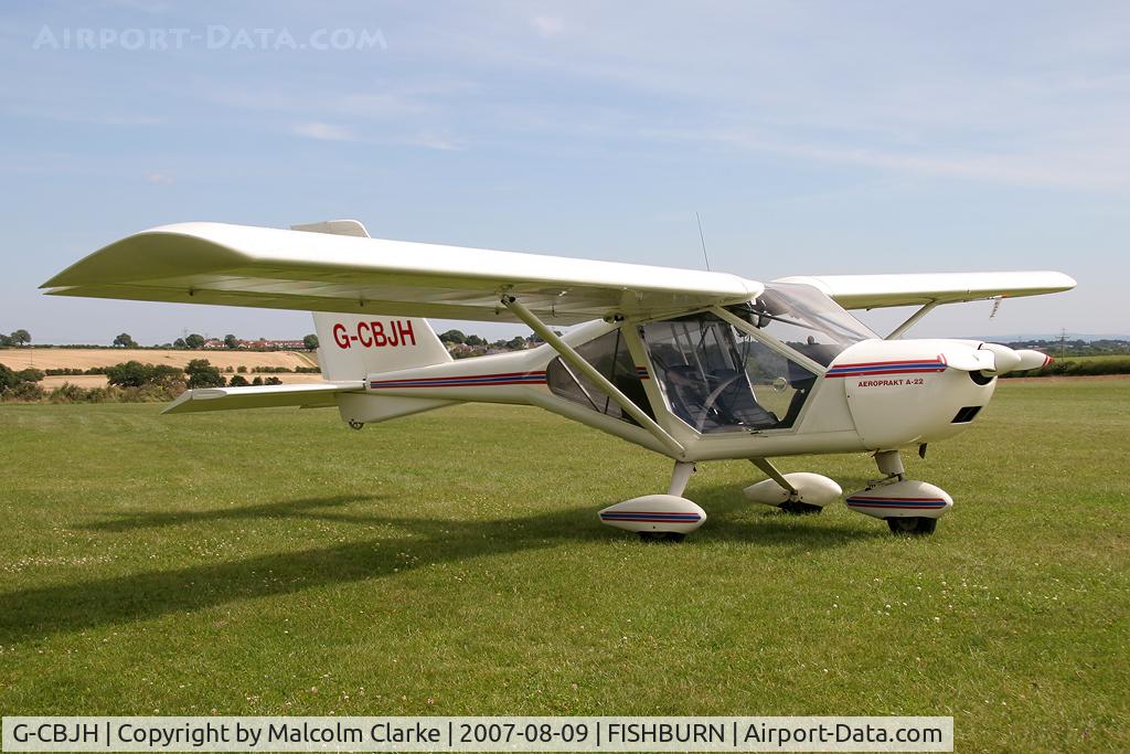 G-CBJH, 2002 Aeroprakt A-22 Foxbat C/N PFA 317-13847, Aeroprakt A22 Foxbat, an airfield resident at Fishburn Airfield, Co Durham, UK in 2007.