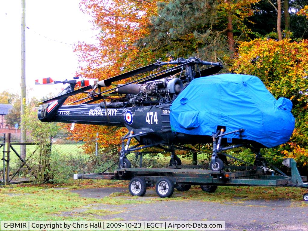 G-BMIR, 1967 Westland Wasp HAS.1 C/N F9670, XT788 / 474, Xray Tango Helicopter Club