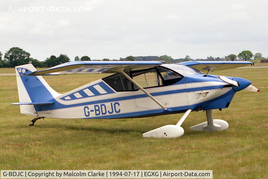 G-BDJC, 1979 Wittman W-8 Tailwind C/N PFA 3508, Wittman W8 Tailwind. Seen here at the 1994 SSAFA Air Display held at RAF Church Fenton.