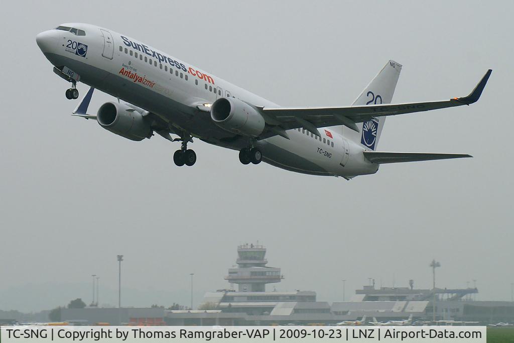 TC-SNG, 2008 Boeing 737-8HC C/N 36530, Sun Express Boeing 737-800