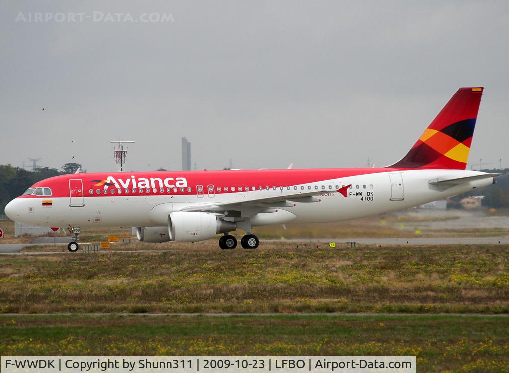 F-WWDK, 2009 Airbus A320-214 C/N 4100, C/n 4100