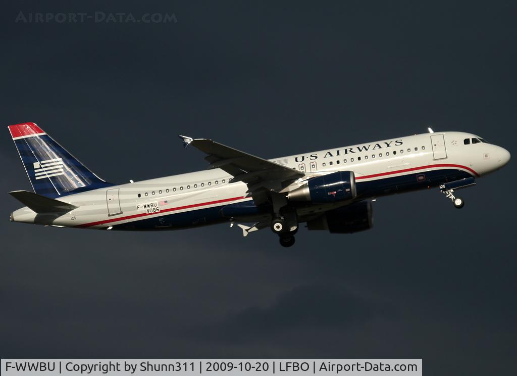 F-WWBU, 2009 Airbus A320-214 C/N 4086, C/n 4086 - To be N125UW