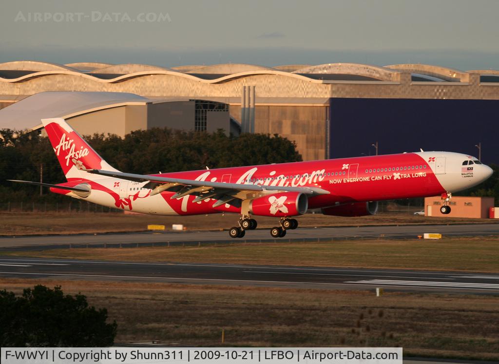 F-WWYI, 2009 Airbus A330-243 C/N 1016, C/n 1066 - to be 9M-XXD