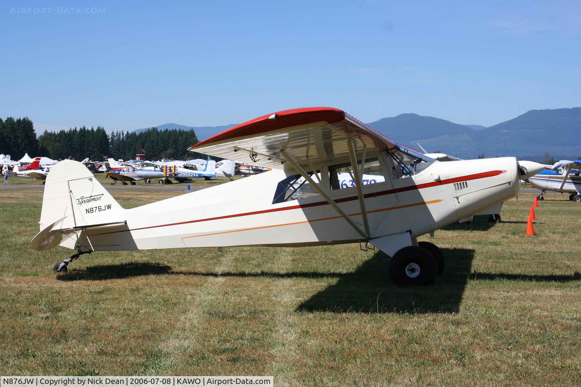 N876JW, 1989 Wag-Aero Sportsman 2+2 C/N 582, KAWO