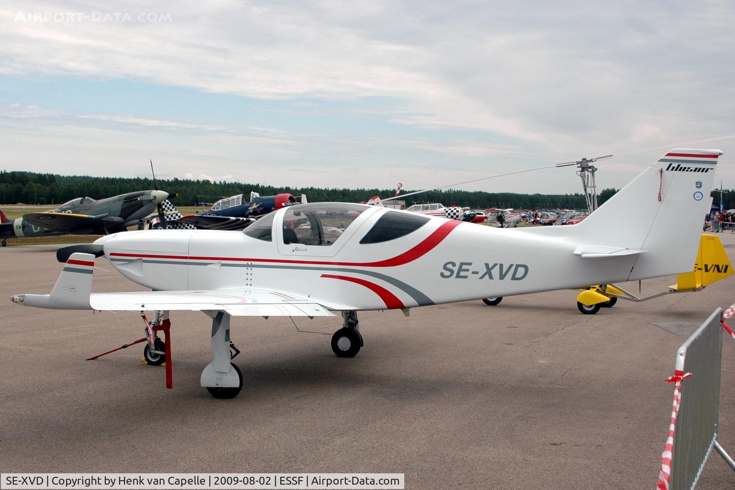 SE-XVD, 2002 Stoddard-Hamilton Glasair III C/N 3182-932, A Glasir III homebuilt aircraft at Hultsfred airfield in Sweden.