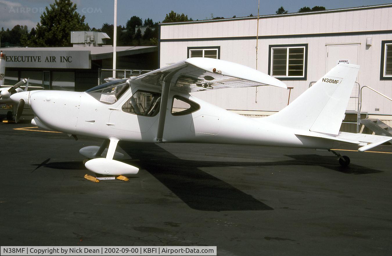 N38MF, 2002 Stoddard-Hamilton Glastar C/N 1, KBFI