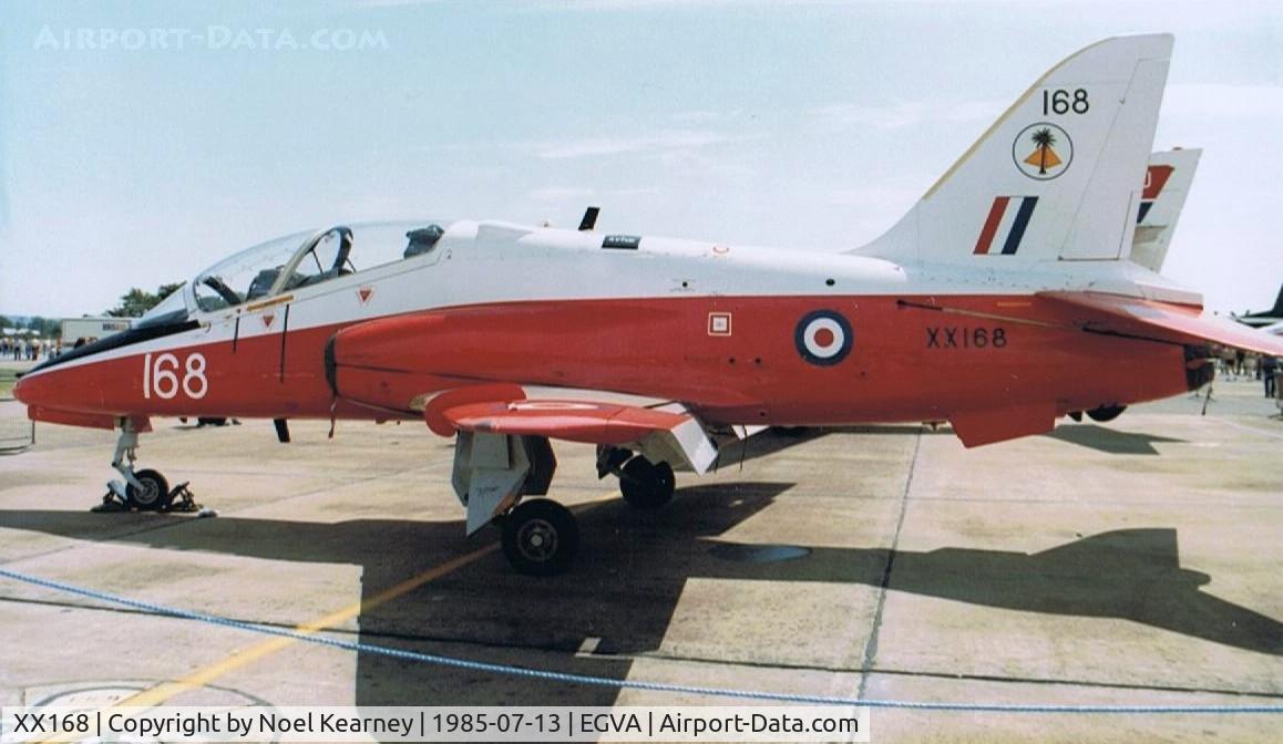 XX168, 1977 Hawker Siddeley Hawk T.1 C/N 015/312015, Hawk T.1 - Royal Air Force
