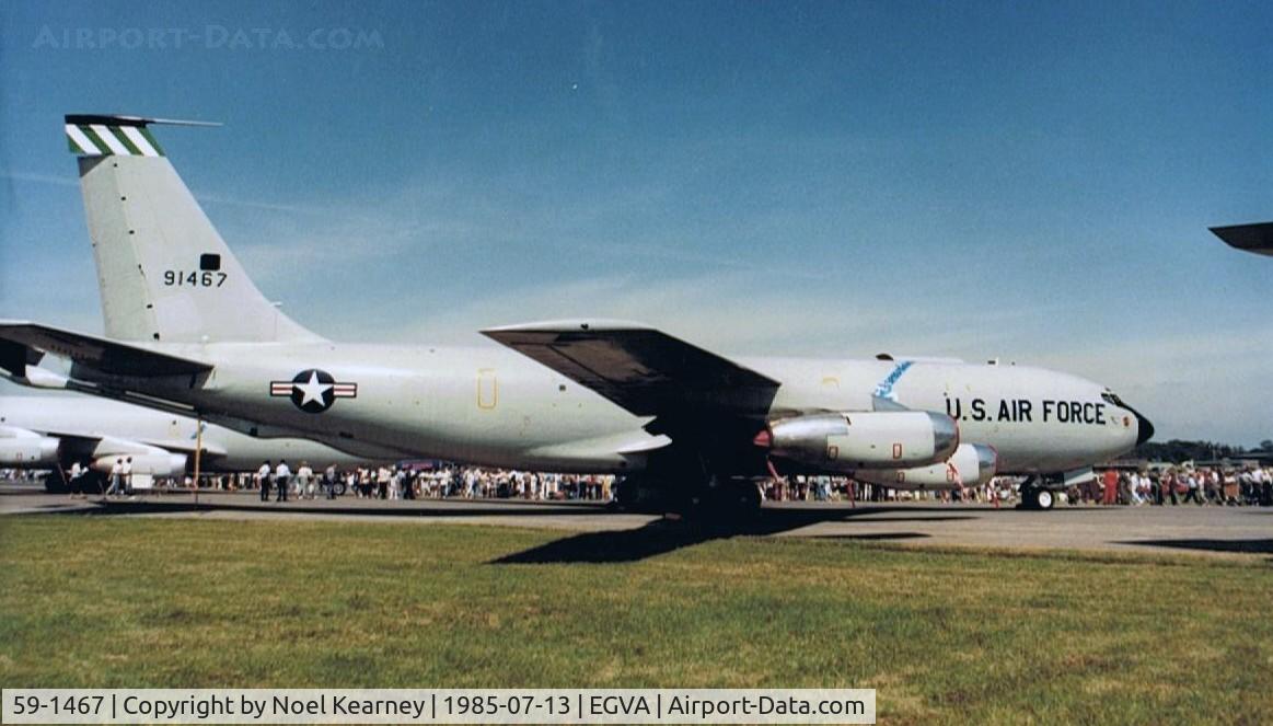 59-1467, 1958 Boeing KC-135T Stratotanker C/N 17955, KC-135Q c/n 17955 - USAF