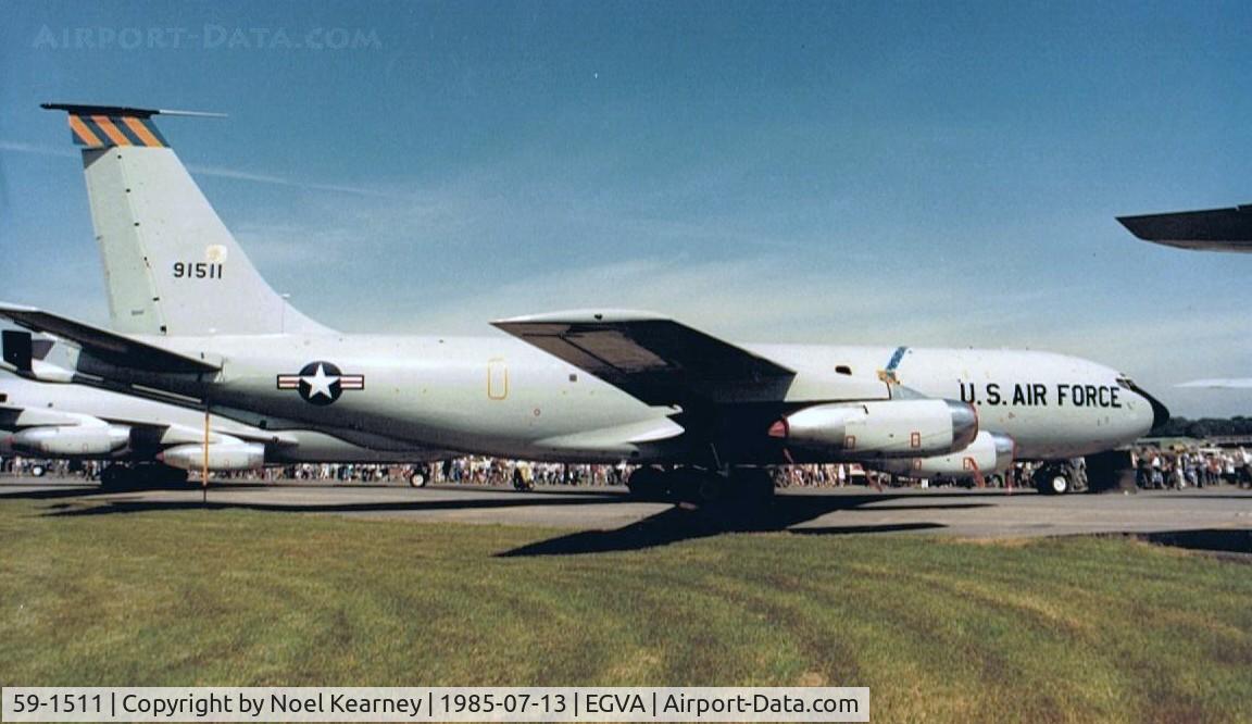 59-1511, 1959 Boeing KC-135R Stratotanker C/N 17999, KC-135A c/n 17999 - USAF