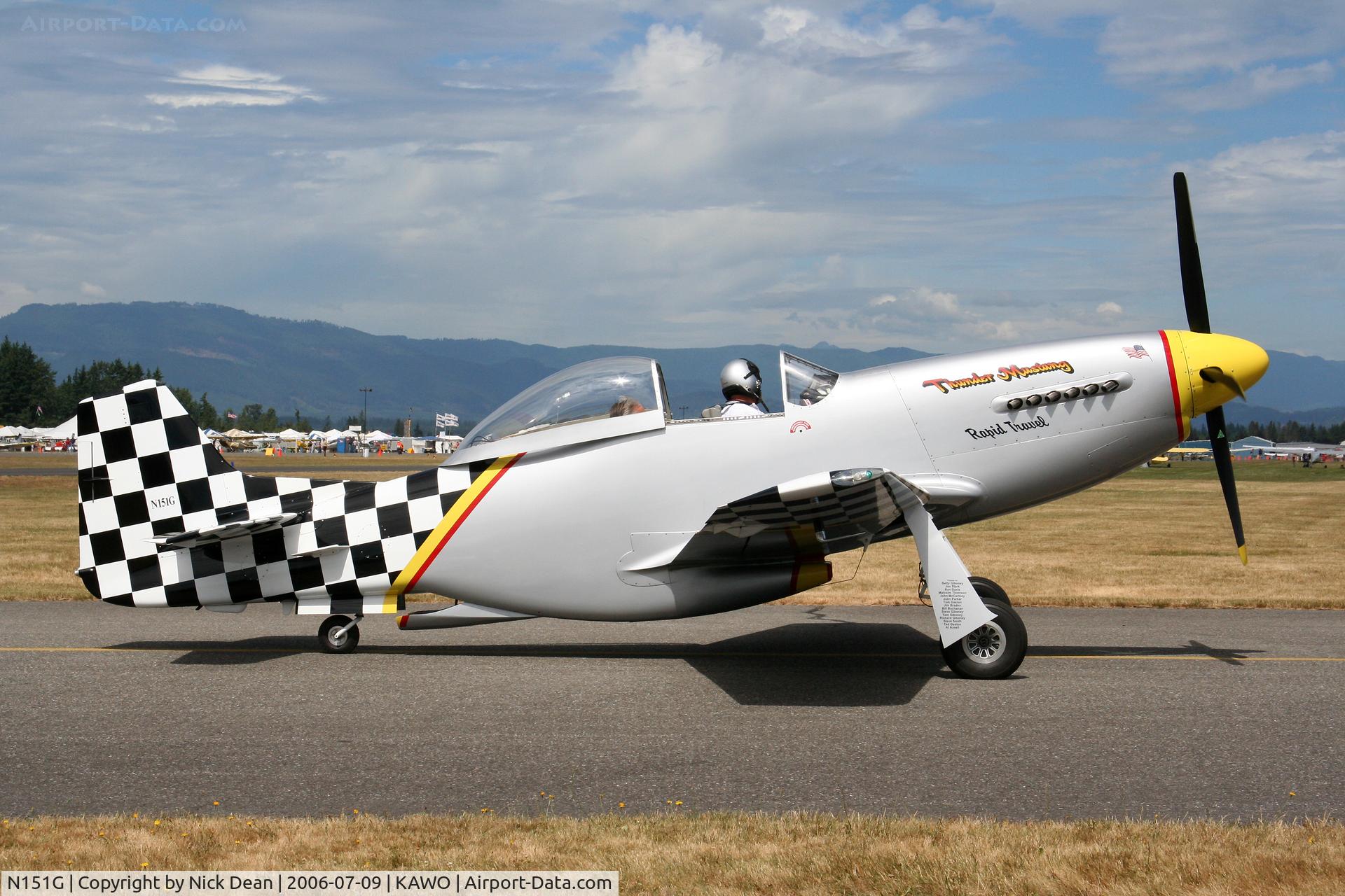 N151G, Papa 51 Thunder Mustang C/N FITM024, KAWO