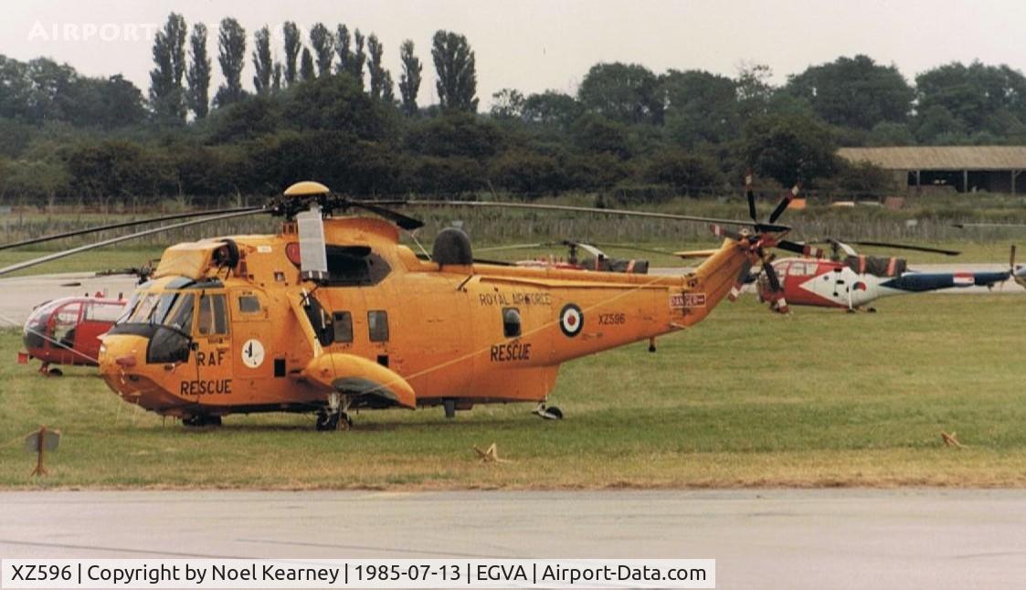 XZ596, 1978 Westland Sea King HAR.3 C/N WA862, WESTLAND SEA KING HAR.3 - Royal Air Force
