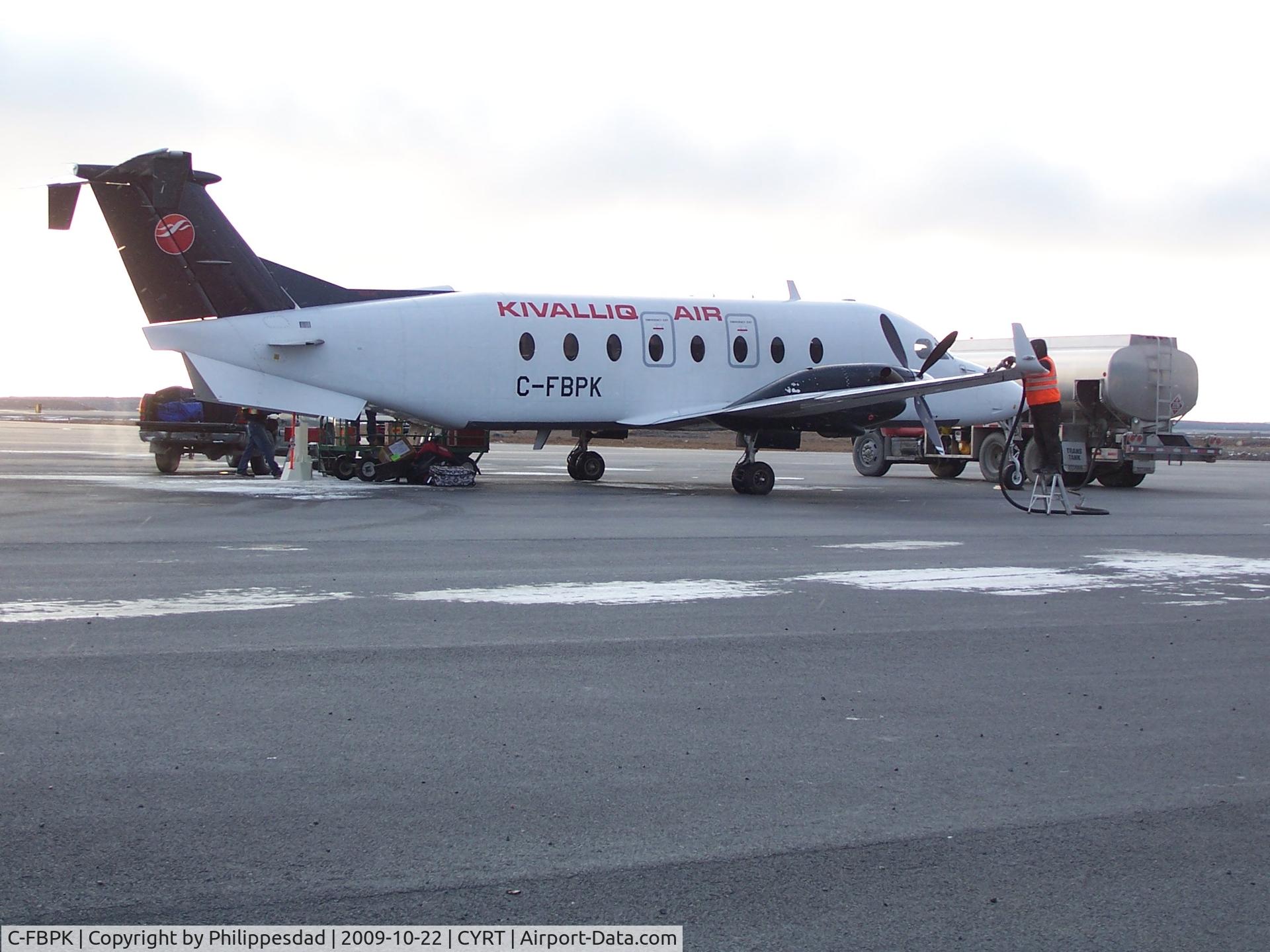 C-FBPK, 1993 Beech 1900D C/N UE-128, C-FBPK at Rankin Inlet, NU 2009oct22
