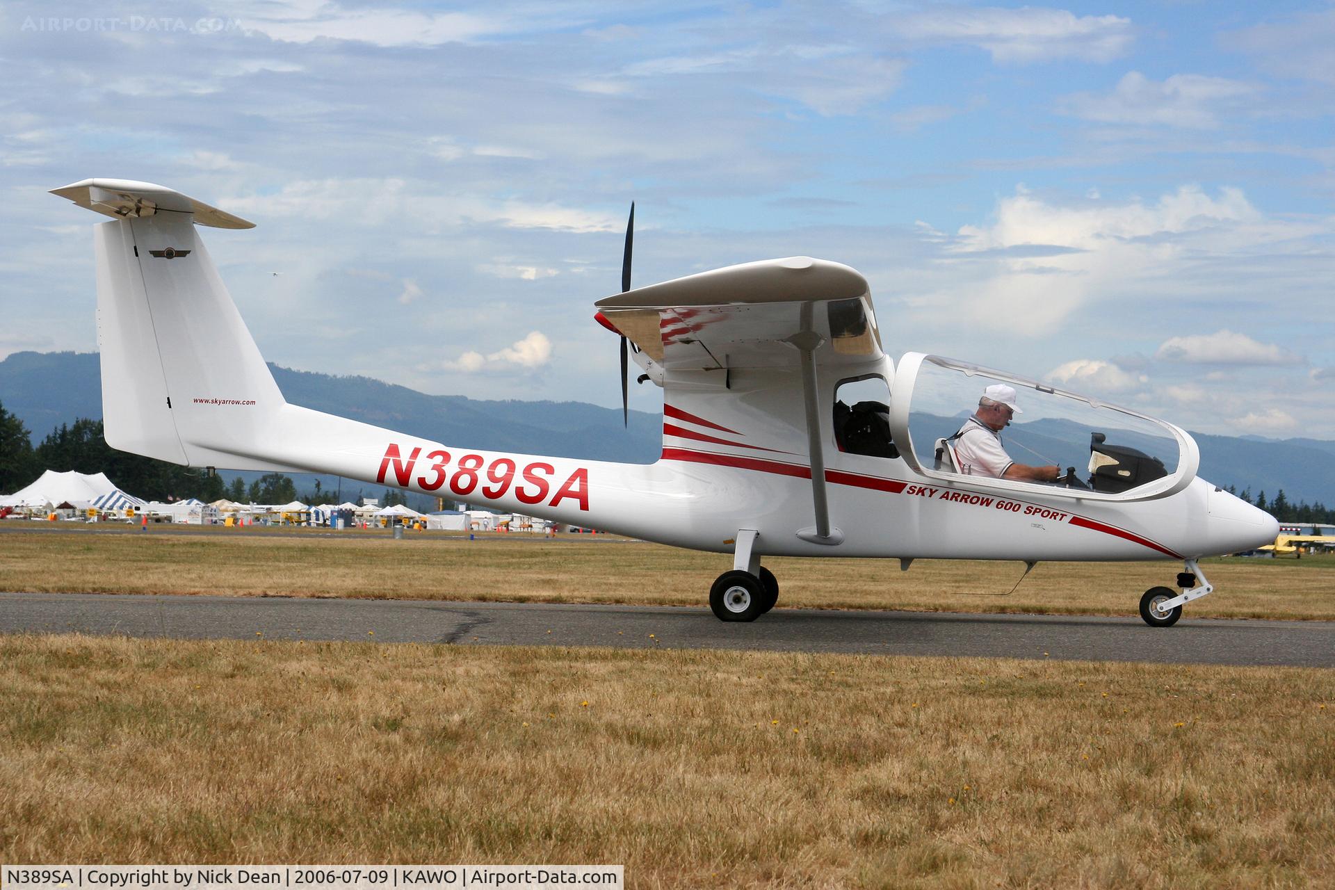 N389SA, 2005 Iniziative Industriali Italiane Sky Arrow 600 Sport C/N LSA 001, KAWO