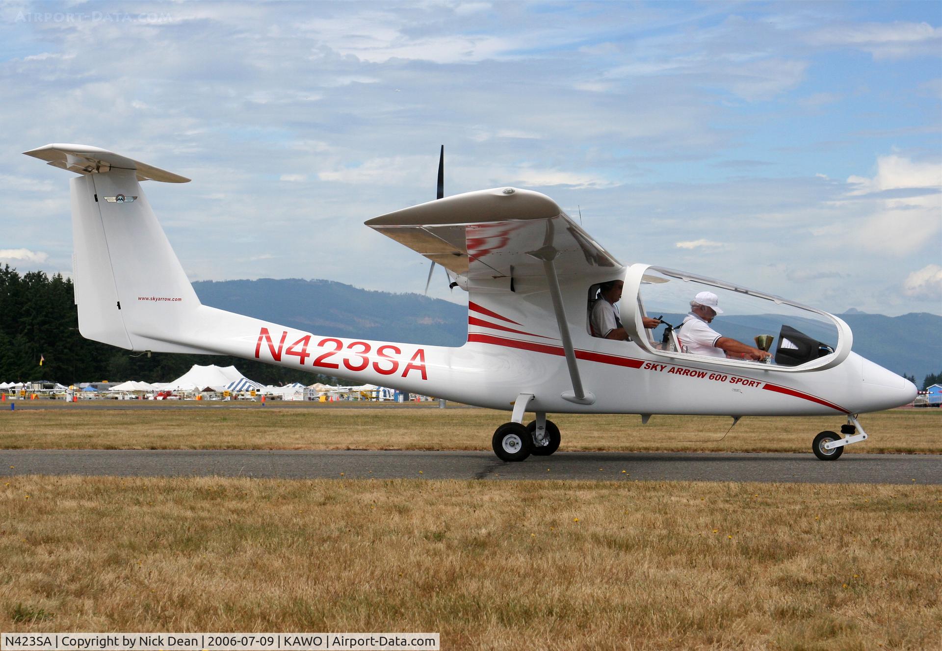 N423SA, 2006 Iniziative Industriali Italiane Sky Arrow 600 Sport C/N LSA003, KAWO