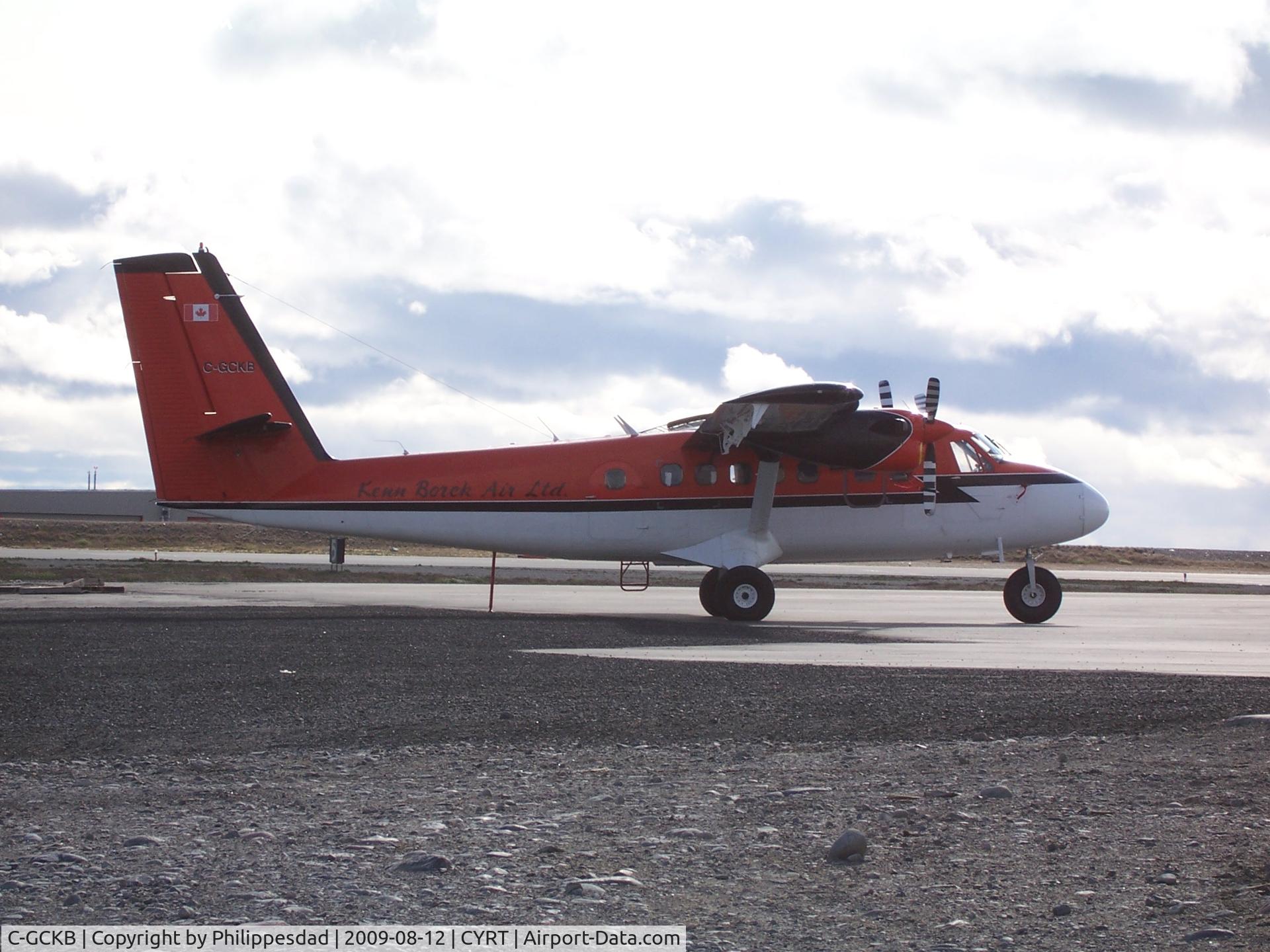 C-GCKB, 1971 De Havilland Canada DHC-6-300 Twin Otter C/N 312, C-GCKB Ken Borek Air Twin Otter at Rankin Inlet, NU 2009aug12