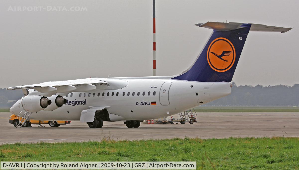 D-AVRJ, 1996 British Aerospace Avro 146-RJ85 C/N E.2277, .