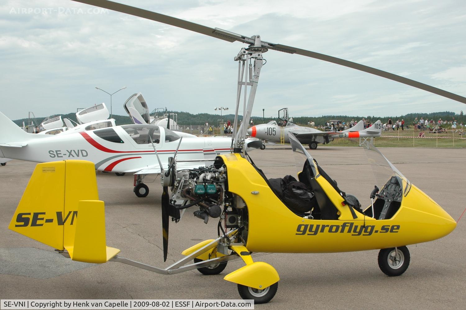 SE-VNI, 2009 AutoGyro MTOsport C/N SE09S02, MTO Sport autogyro at Hultsfred airfield, Sweden.