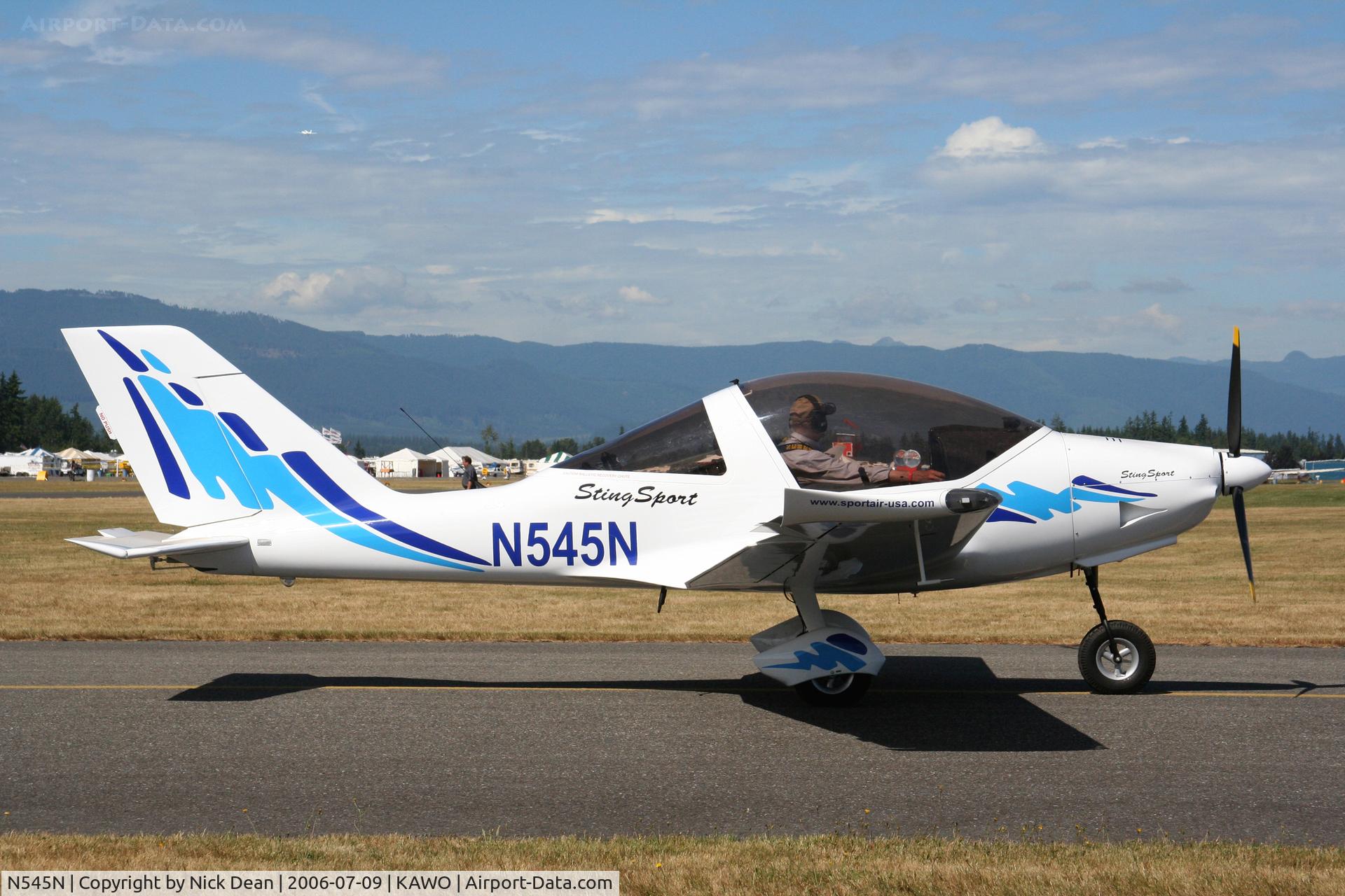 N545N, 2005 TL Ultralight TL-2000 Sting Sport C/N TLUSA123, KAWO
