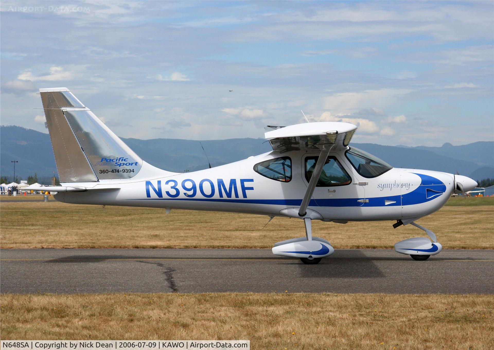 N648SA, 2005 Symphony SA-160 C/N S-0010, KAWO