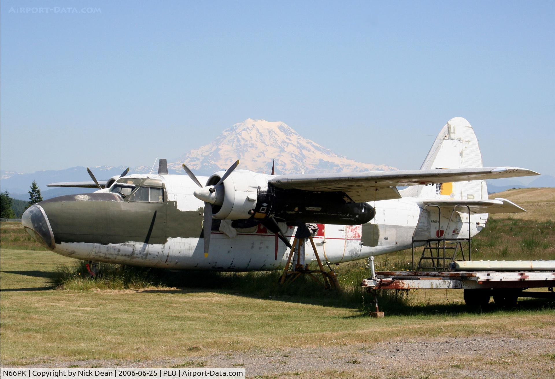 N66PK, 1954 Hunting Percival P-66 Pembroke C51 C/N P66-0017, KPLU