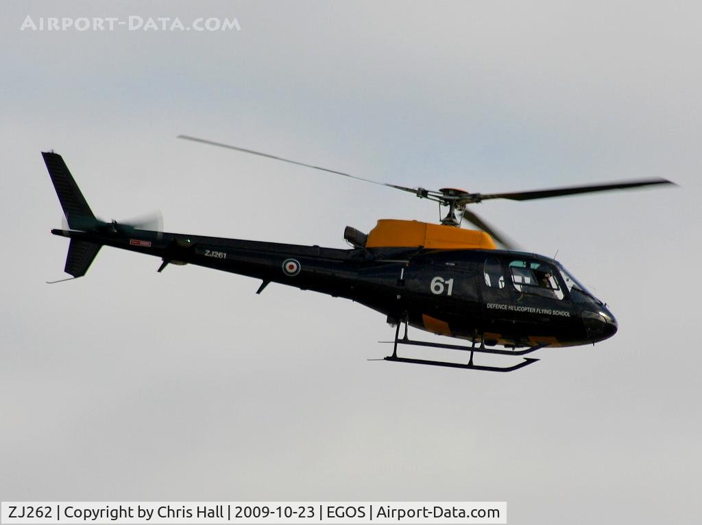 ZJ262, 1997 Eurocopter AS-350BB Squirrel HT1 Ecureuil C/N 2993, Defence Helicopter Flying School
