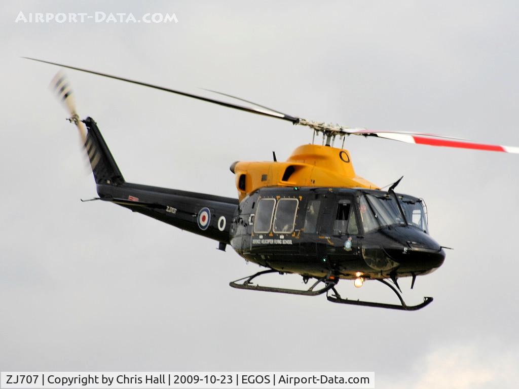 ZJ707, 2002 Bell 412EP Griffin HT1 C/N 36297, Defence Helicopter Flying School