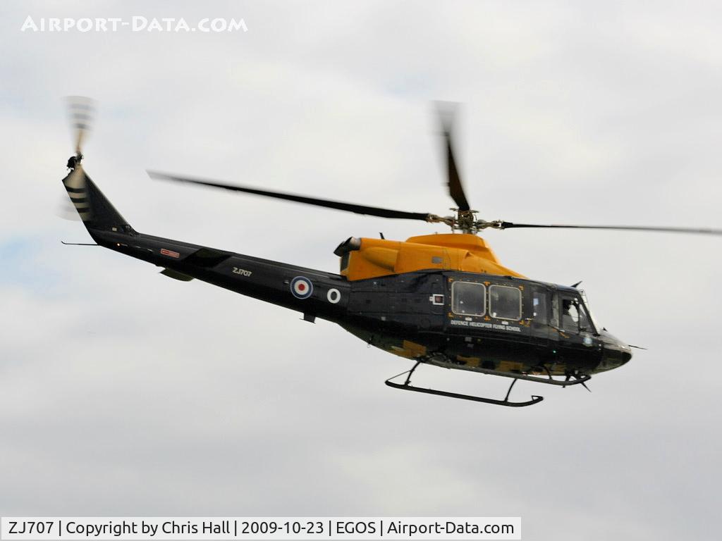 ZJ707, 2002 Bell 412EP Griffin HT1 C/N 36297, Defence Helicopter Flying School