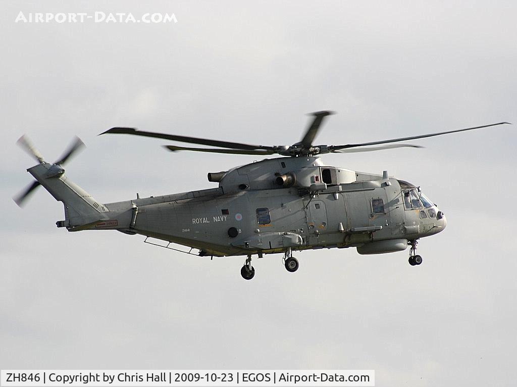 ZH846, AgustaWestland EH-101 Merlin HM1 (Mk111) C/N 50109/RN26, Royal Navy, 829 NAS