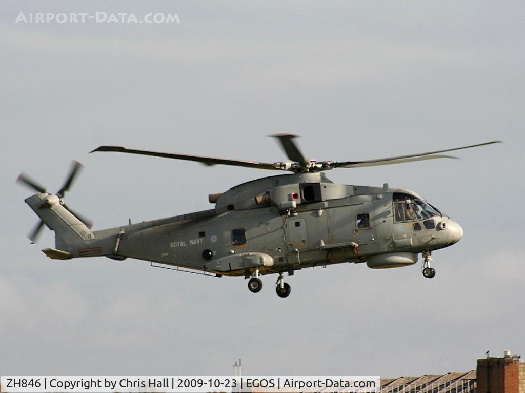 ZH846, AgustaWestland EH-101 Merlin HM1 (Mk111) C/N 50109/RN26, Royal Navy, 829 NAS