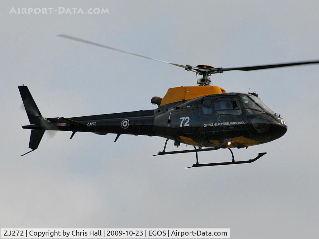 ZJ272, 1997 Eurocopter AS-350BB Squirrel HT1 Ecureuil C/N 3005, Defence Helicopter Flying School