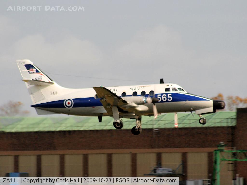 ZA111, Scottish Aviation HP-137 Jetstream T.2 C/N 211, SA Jetstream T2, Royal Navy, 750 NAS