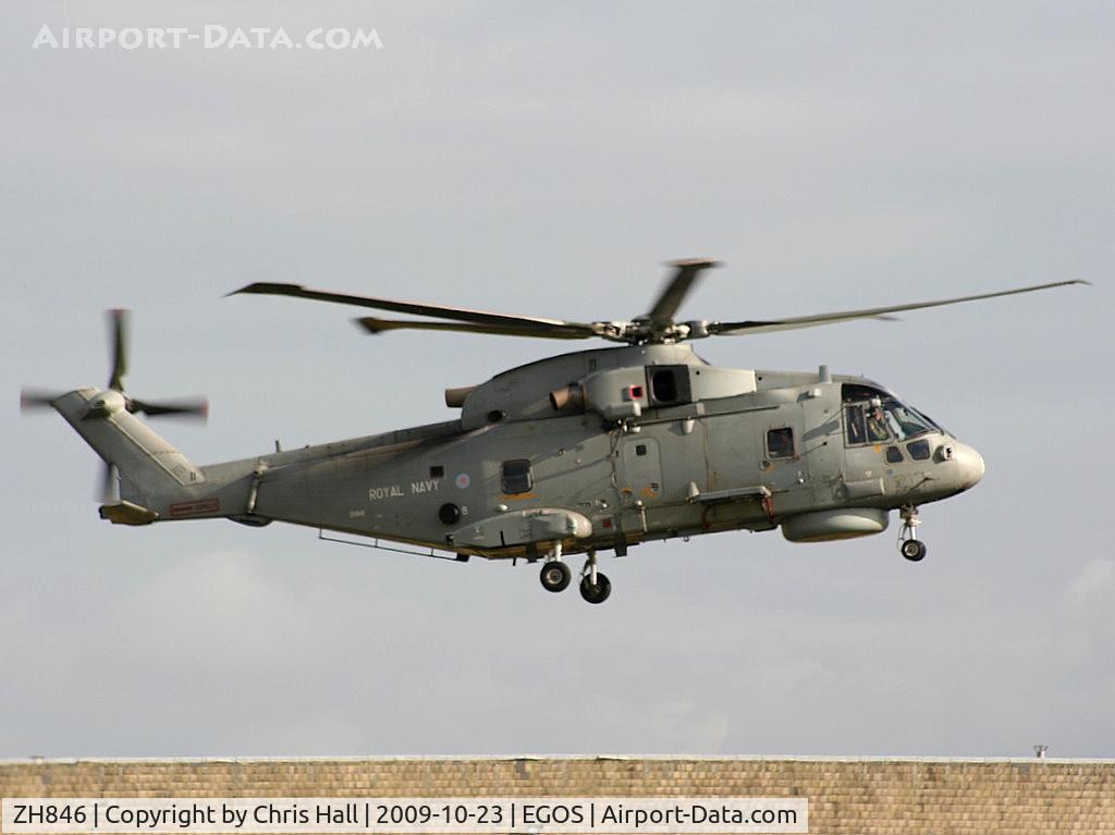 ZH846, AgustaWestland EH-101 Merlin HM1 (Mk111) C/N 50109/RN26, Royal Navy, 829 NAS