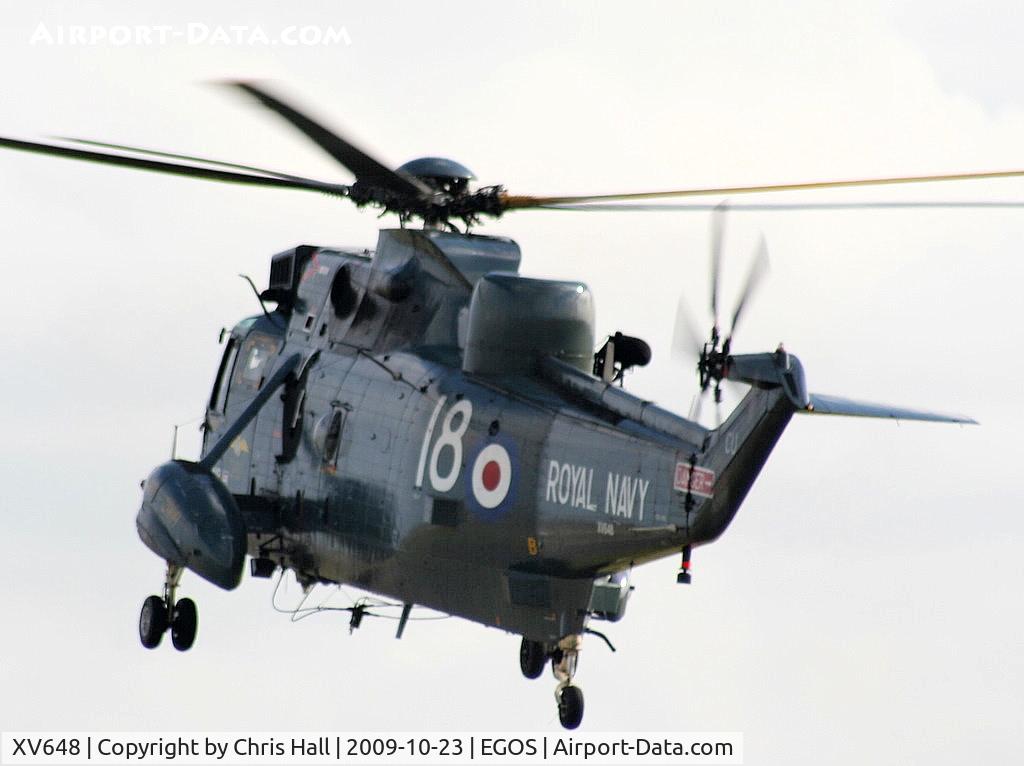 XV648, 1969 Westland Sea King HAS.6 C/N WA636, Royal Navy, 771 NAS