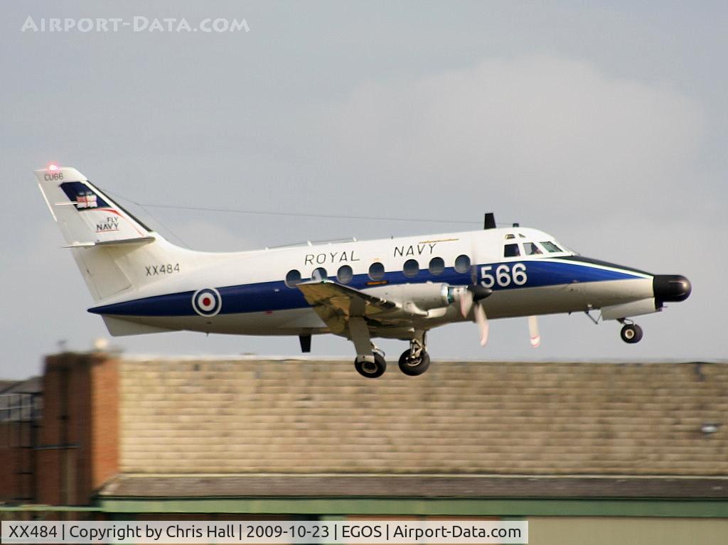 XX484, Scottish Aviation HP-137 Jetstream T.2 C/N 266, Royal Navy, 750 NAS