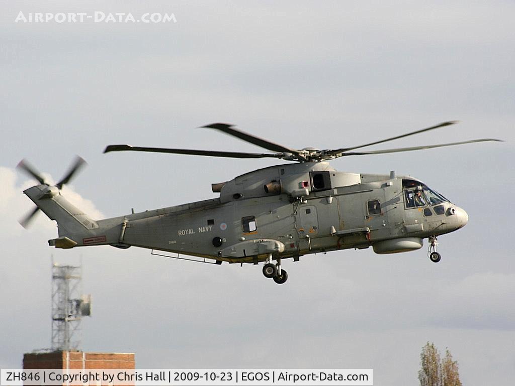 ZH846, AgustaWestland EH-101 Merlin HM1 (Mk111) C/N 50109/RN26, Royal Navy, 829 NAS